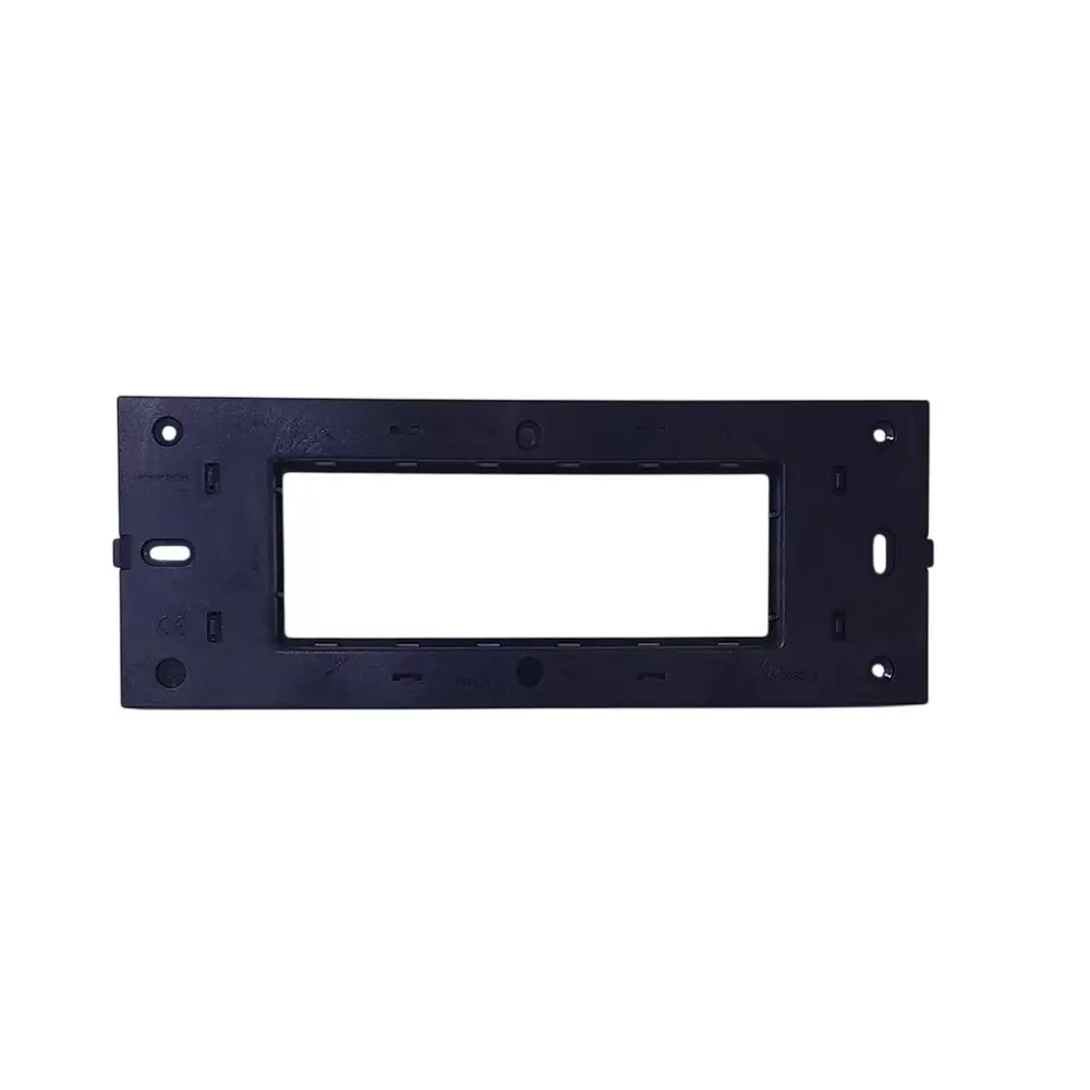lt-lauritz-knudsen-englaze-plastic-cover-plate-with-plastic-grid-frame-champagne-gold-color-6-module-cb92106fc01