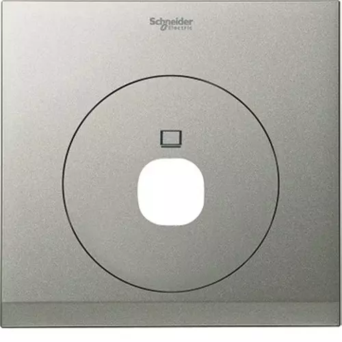 Schneider Electric ULTI Impress TV Socket Cover Plate 1 Gang Polycarbonate