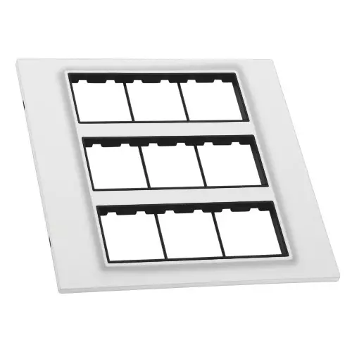 Golek Dominate Modular Plate Black Border Color 18 Modular, 6510 (Pack of 10)
