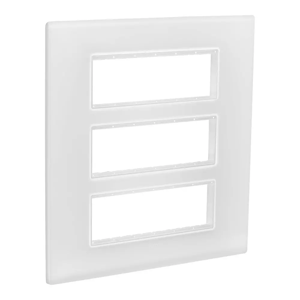 Legrand Cover Plate with Support Frame Allzy White 18 Module, 6813 10 (Pack of 10)