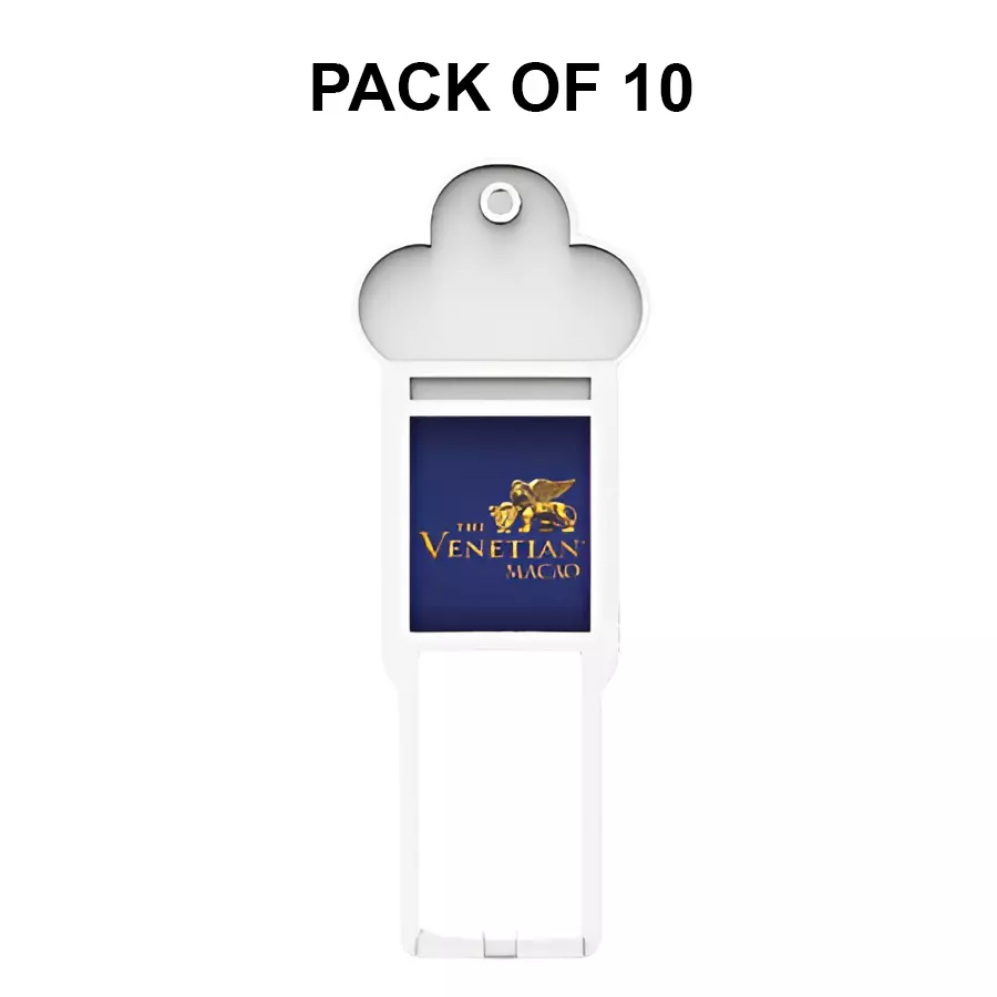 K9 Evoq Key Tag Only White, 9284 (Pack of 10)