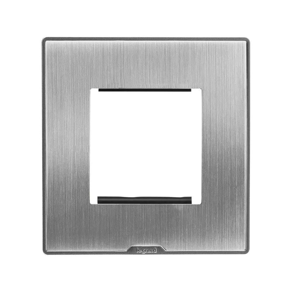 legrand-myrius-series-2-m-modular-cover-plate-with-frame-high-grade-polycarbonate-sonic-silver-6795-82