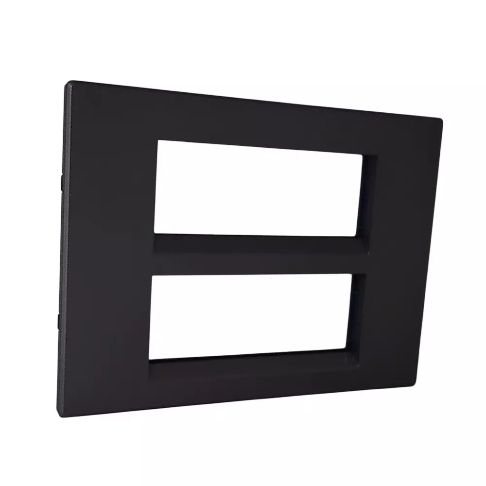 lt-lauritz-knudsen-englaze-plastic-cover-plate-with-plastic-grid-frame-champagne-gold-color-12-module-cb92112fc01