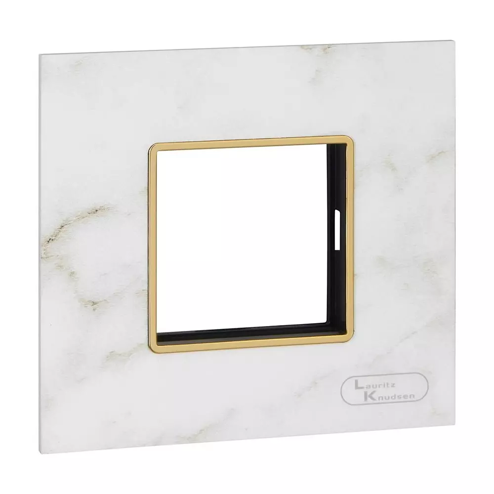lt-lauritz-knudsen-entice-cover-plate-with-grid-frame-white-marble-color-2-module-cb91102fw07