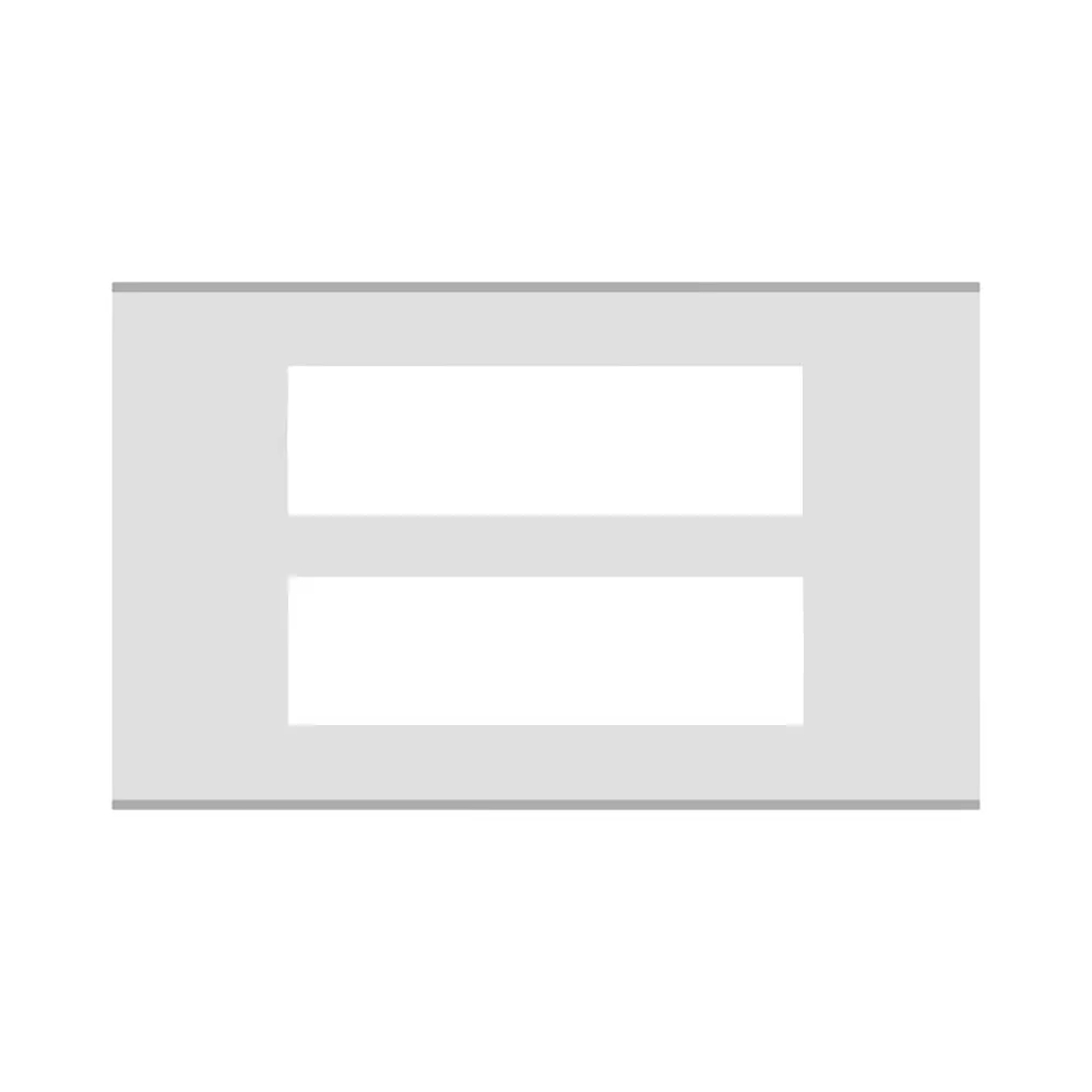 Norisys CUBE Series 14 Module Solid Aluminum Plate with Frame, CA314