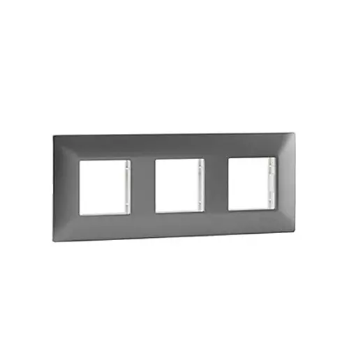 Philips 6 Module Grid and Cover Metallica Grey, 913713972701