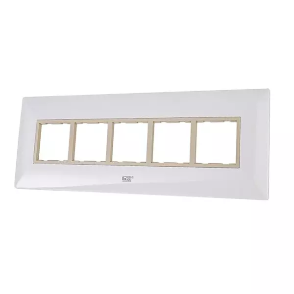 RAPID Smart Woody Plate 10 Modular White, R-557 (Pack of 10)