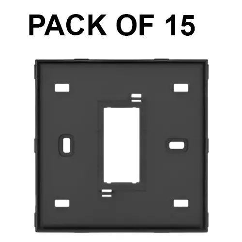 K9 Evoq GLASSIK BASE FRAME 1 Module Black, GBP9401 (Pack of 15)