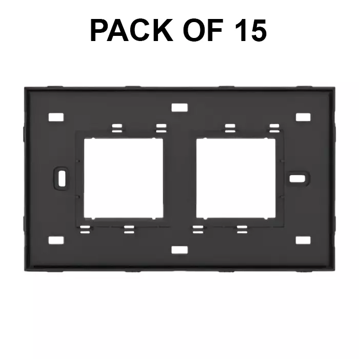 K9 Evoq GLASSIK BASE FRAME 4 Module Black, GBP9404 (Pack of 15)