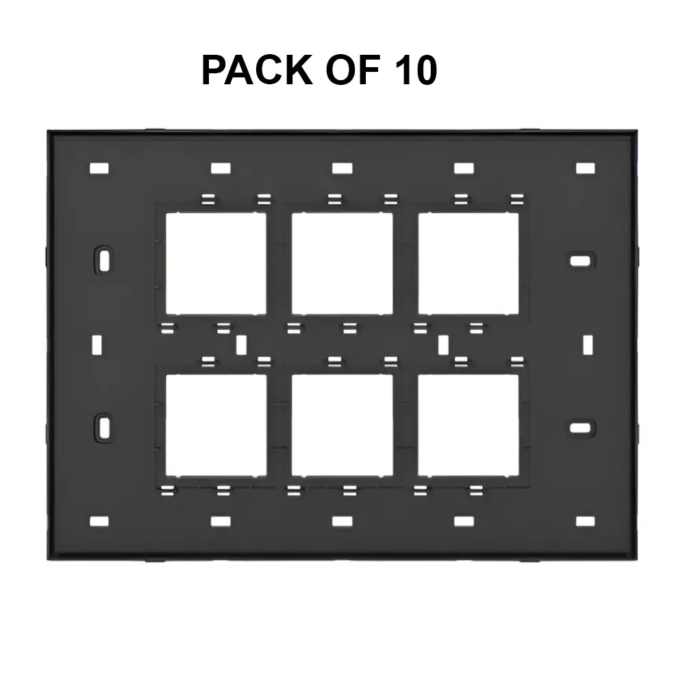 K9 Evoq GLASSIK BASE FRAME 12 Module Black, GBP9408 (Pack of 10)