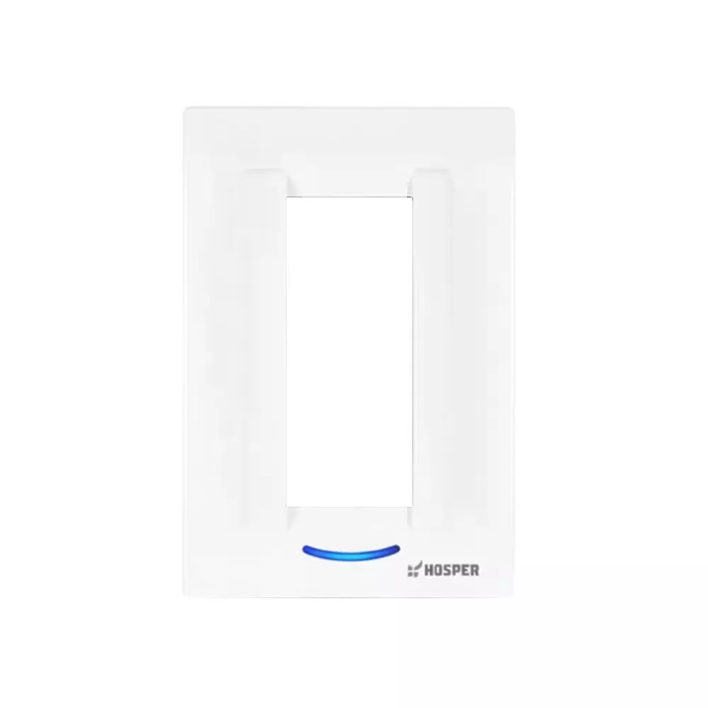 HOSPER Universal Series Indicator Modular Plate, White