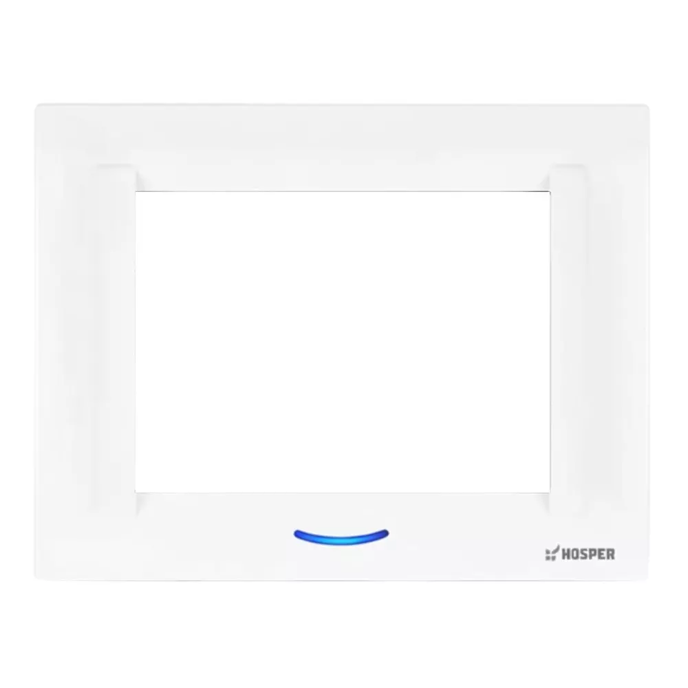 HOSPER Universal Series Indicator Modular Plate White 3 Module 4x3 inch, RI03