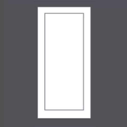 AP Magic Series Flat Switch Polycarbonate 1 Module 10 A 1-Way White, M008 (Pack of 20 Pcs)