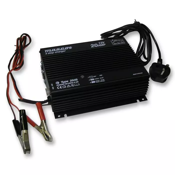 MASCOT Charger, Ld-ACid, 12V, 20A, Uk, 2045000045
