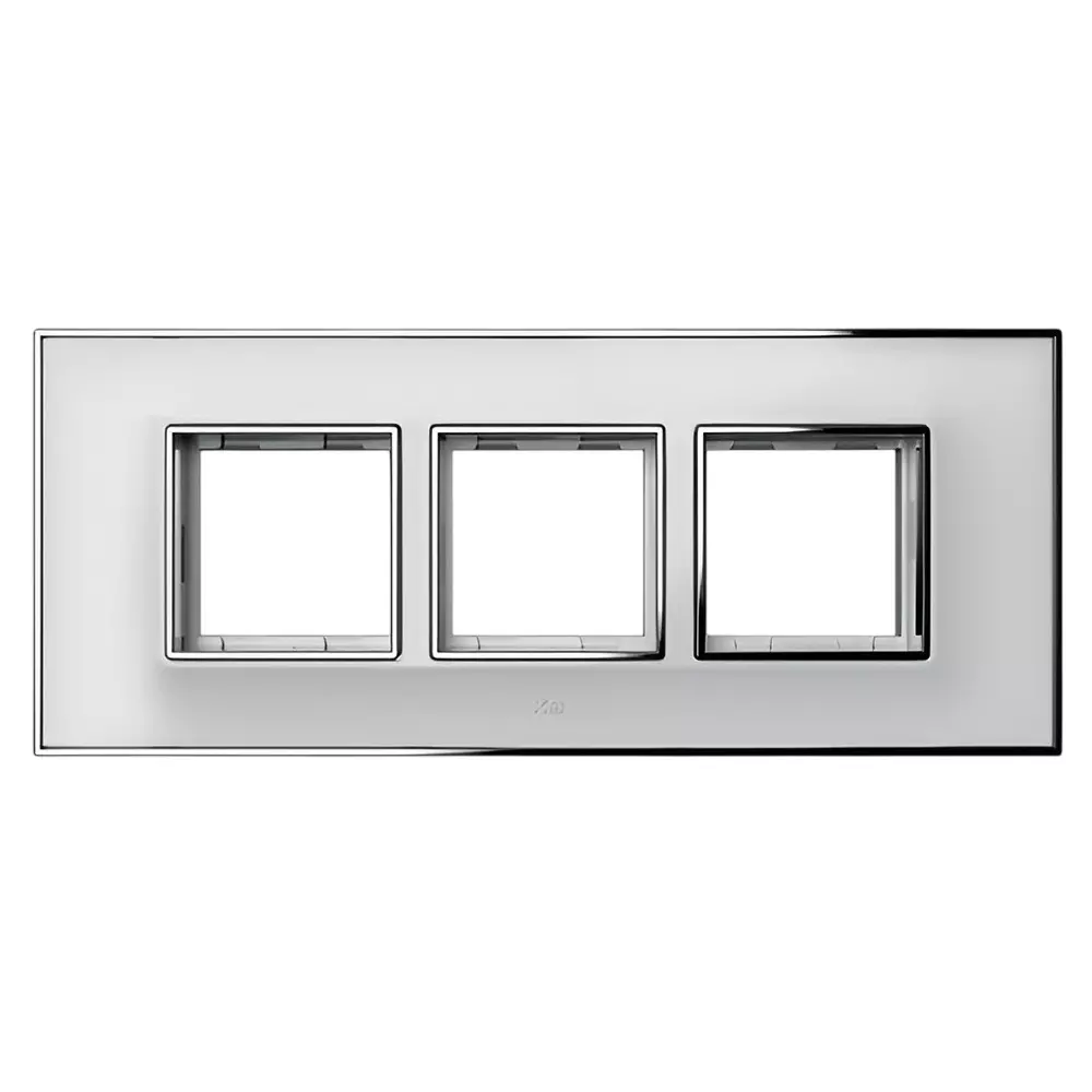 K9 Evoq Cover Plate With Base Frame Amaze 6 Module White, 9455 (Pack of 10)
