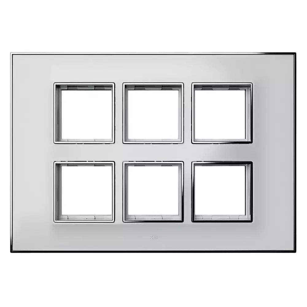 K9 Evoq Cover Plate With Base Frame Amaze 12 Module White, 9458 (Pack of 5)