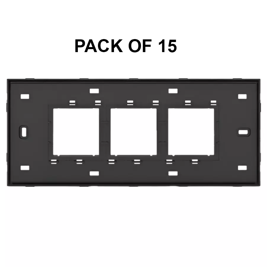 K9 Evoq GLASSIK BASE FRAME 6 Module Black, GBP9405 (Pack of 15)