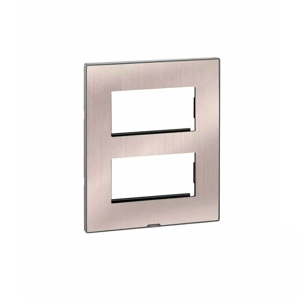 legrand-myrius-series-2x4-m-modular-cover-plate-with-frame-high-grade-polycarbonate-pearl-champagne-6795-69