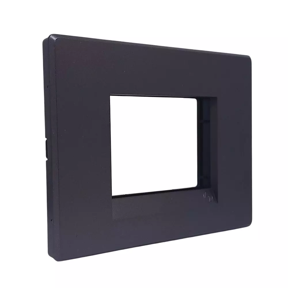 lt-lauritz-knudsen-englaze-plastic-cover-plate-with-plastic-grid-frame-mountain-grey-color-3-module-cb92103fm01