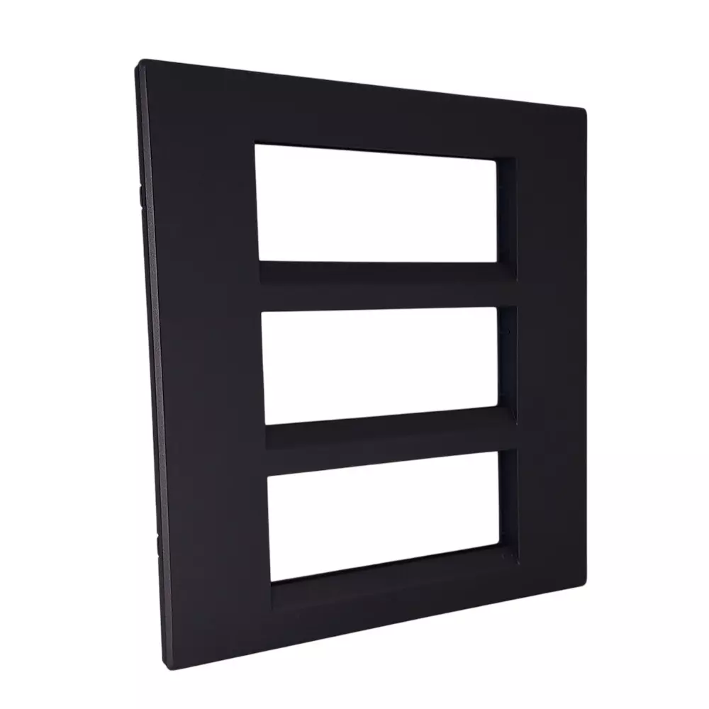 lt-lauritz-knudsen-englaze-plastic-cover-plate-with-plastic-grid-frame-champagne-gold-color-18-module-cb92118fc01