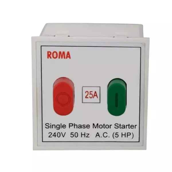 Anchor Roma Classic Motor Starter Switch White 25 Amp, 20405 (Pack of 10)