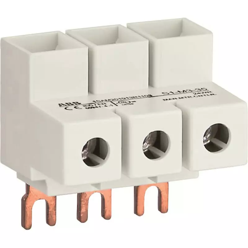 ABB Power Block Manual Motor Starter AC690/DC250 V Voltage Rating 100 A Rated Current, S1-M3-35