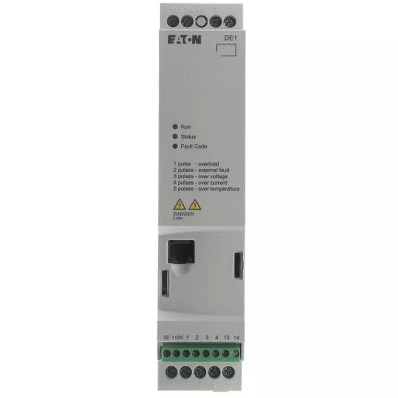 EATON Variable Speed Starter 230 ac V Power Supply Voltage 2.7 A Allowable Current, DE11-122D7FN-N20N