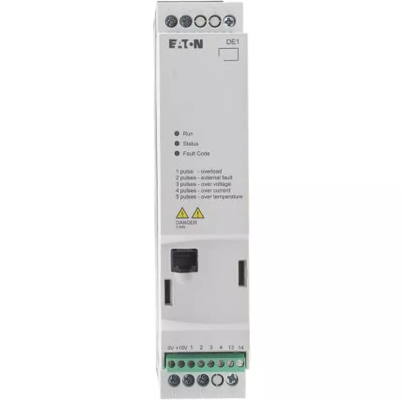 EATON Variable Speed Starter 230 ac V Power Supply Voltage 4.3 A Allowable Current, DE11-124D3NN-N20N