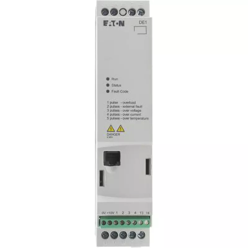 EATON Variable Speed Starter 230 ac V Power Supply Voltage 2.3 A Allowable Current, DE11-122D3FN-N20N
