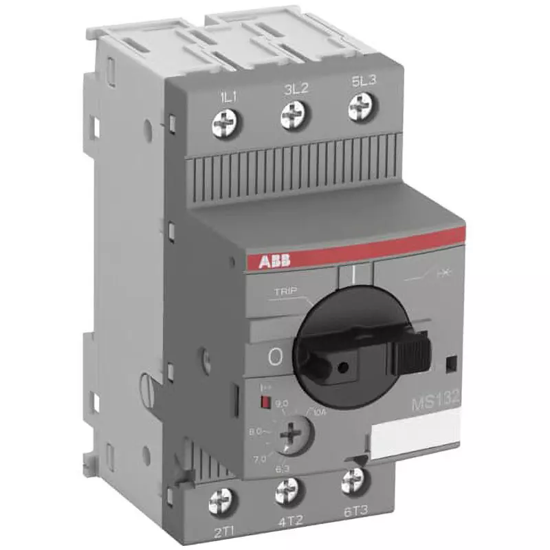 ABB Manual Motor Starter 690 VAC/250 VDC Operating Voltage 690 V Rated Insulation Voltage 4 A Rated Current, MS132-4.0