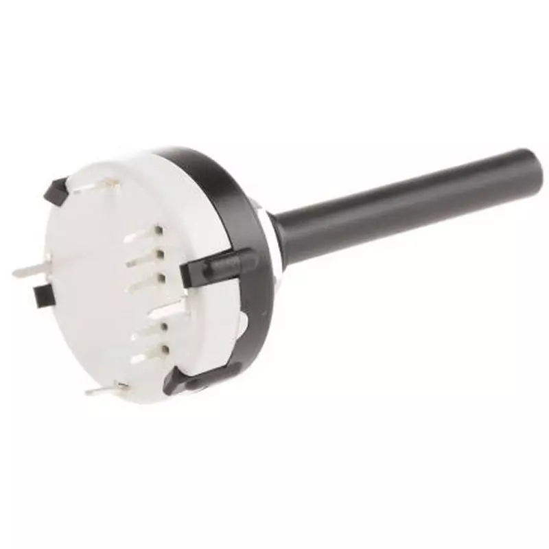 LORLIN Rotary Switch AC250 V Rated Voltage 0.15 Contact Current Rating 16.0 No. of Positions, BCKS1001RS