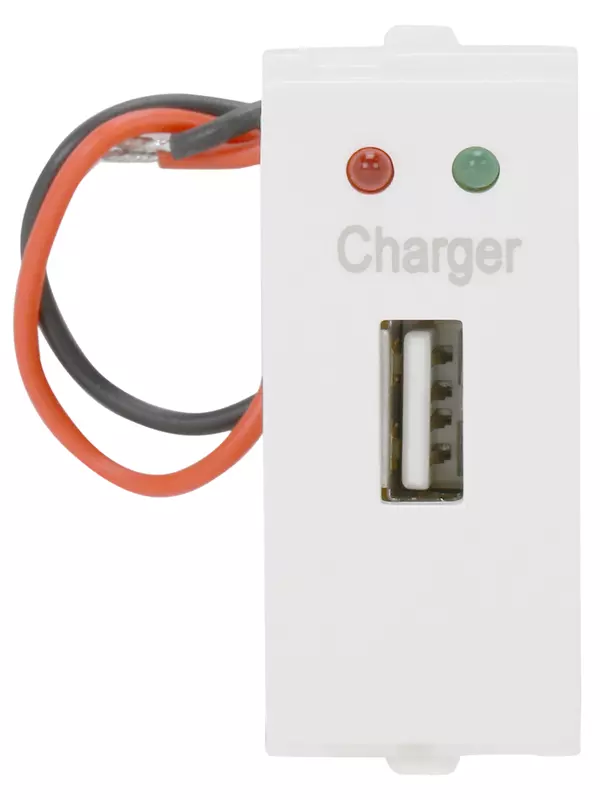 Cona 14126 White USB Charger Socket