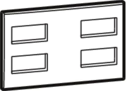GreatWhite 20616-GD Fiana 16M Twin Plate