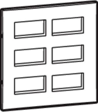 GreatWhite 20618-WO Fiana 18M Twin Plate