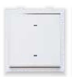 GreatWhite Fiana 10A Bell Push Switch with LED, 20112-WH