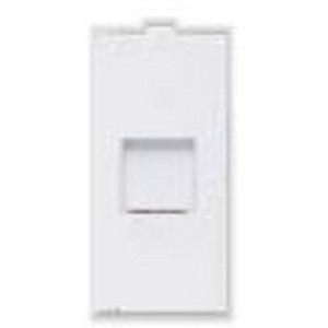 GreatWhite Rj - 45 Receptor (Frame Only) Telephone & Tv Jacks, 20147-WH