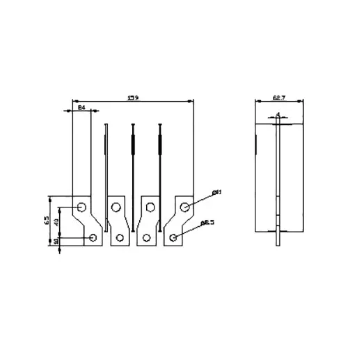 siemens3vm9254-0qc50-4-poles-busbar-connector-broadened-for-3vm12