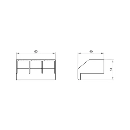 Siemens 3LD9251-0A 3 Poles Terminal Cover for 3LD25 (63A)