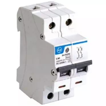 L&T [ Lauritz Knudsen ] BB20E50C 0.5 A Double Pole Miniature Circuit Breakers