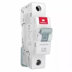 Havells 1 Pole 6 A Miniature Circuit Breaker, DHMGBSPF006