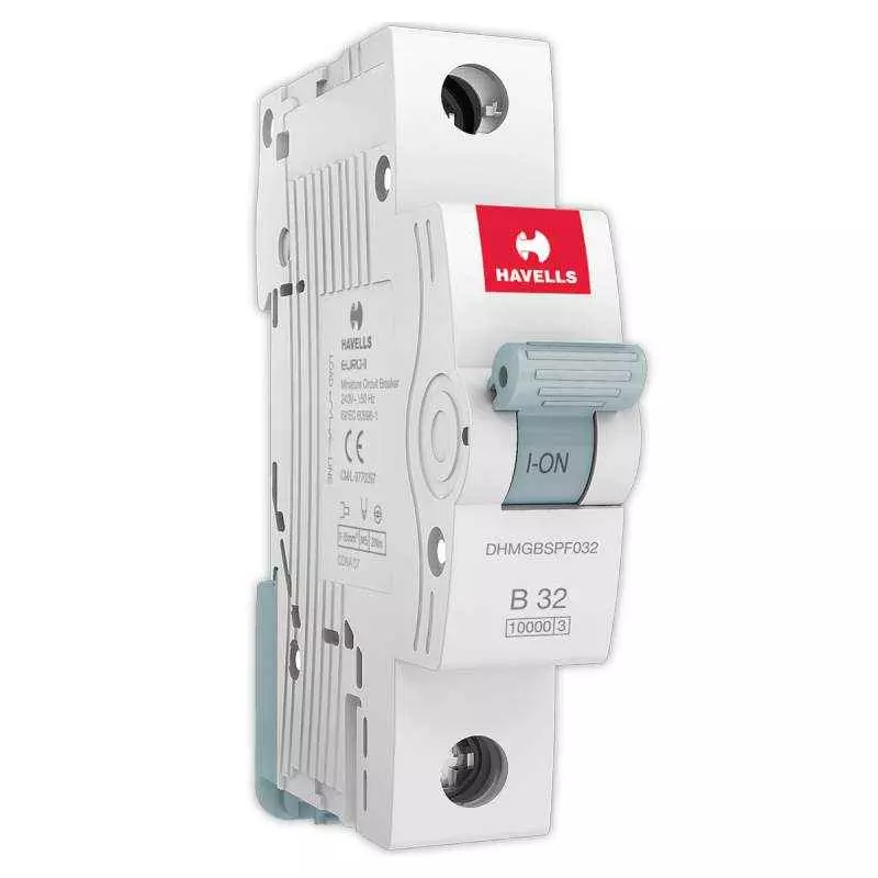 Buy Havells 10A 1 Pole B Curve MCB DHMGBSPF010 from Industrybuying.com