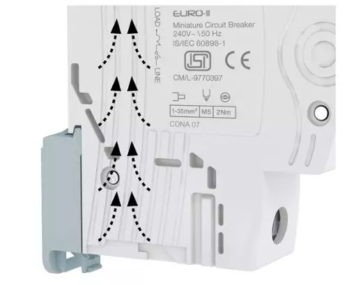 Havells 1 Pole 10 A Miniature Circuit Breaker, DHMGBSPF010