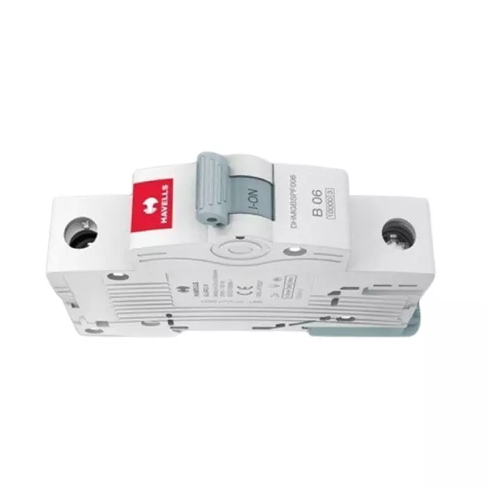 Havells 1 Pole 6 A Miniature Circuit Breaker, DHMGCSNF006