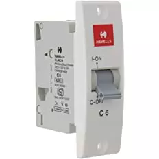 Havells 1 Pole 6 A Miniature Circuit Breaker, DHMNCSPA006