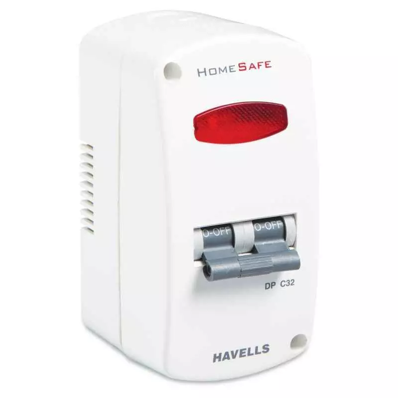 Havells 2 Pole 32 A Mini MCB with Enclosure, DHMPCDPA032