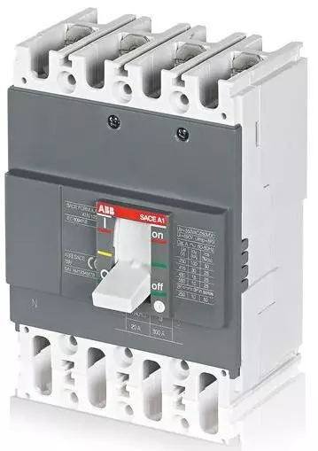 ABB 1SDA066753R1 4 Pole Molded Case Circuit Breaker MCCB (Rated Current 80 A)