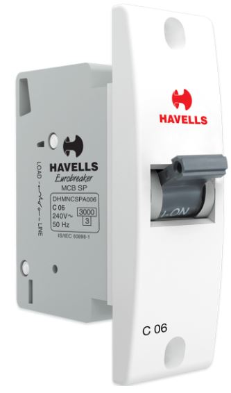 Havells 1 Pole 32 A Miniature Circuit Breaker, DHMNCSPA032