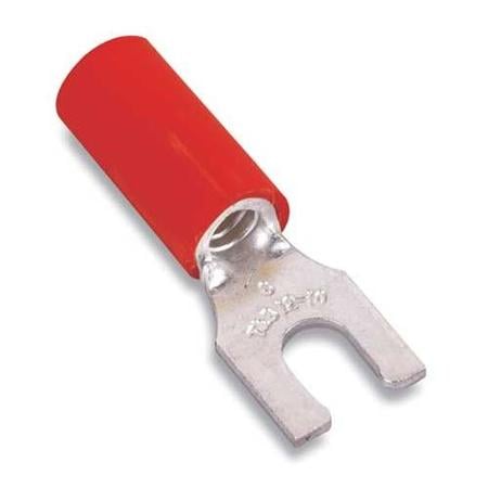 Jainson 179339 10 Sq. mm Insulated Rectangular Tongue Fork Terminal End (Pack of 300)