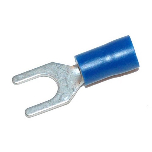 3D Double Grip Insulated Fork Terminal (Conductor Size 2.5 - 3.5 Sq.mm), 3D - 3687