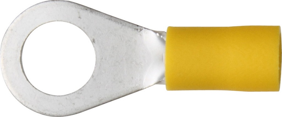 Jainson 170939 4-6 Sq. mm Tongue Insulated Ring Terminal (Pack of 500)